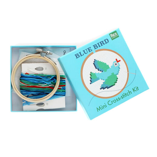 Mini cross-stitch kit - Bird